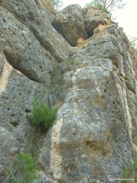 Trazado del paso equipado 