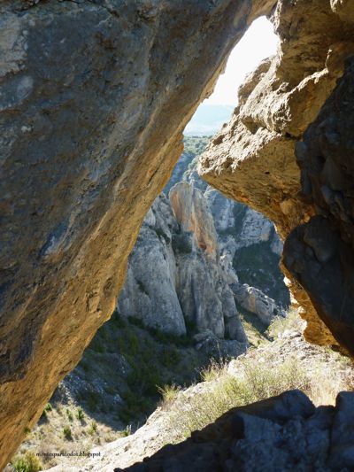 Ventana en las Peñas del Cabo (© Montañismo para todos) 