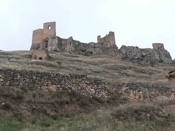 Desde el camino de regreso mirando al castillo 