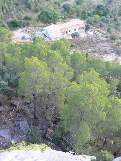 Parking i Mas de Pau 