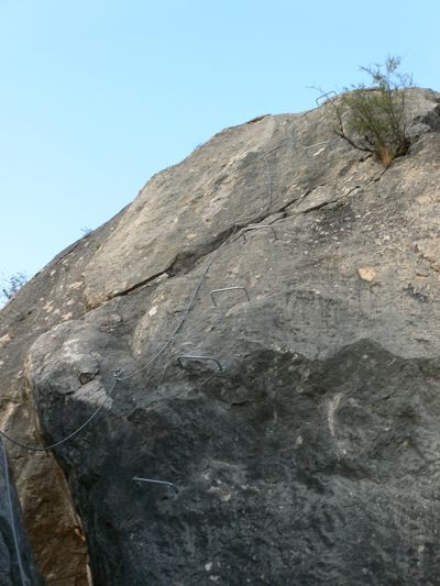 Inicio del segundo tramo 