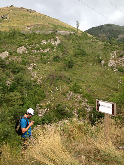 Otra vista del indicador desde la carretera D119 