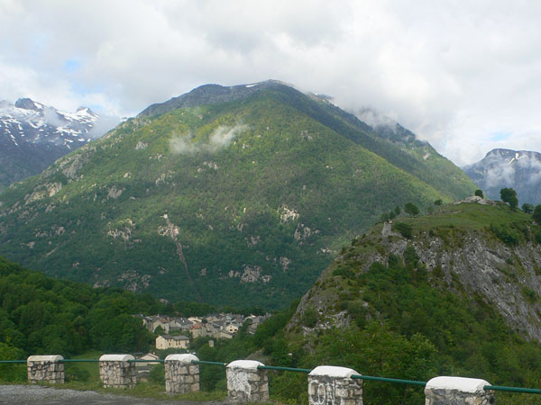 Vistas desde la caseta inicio de la vía 