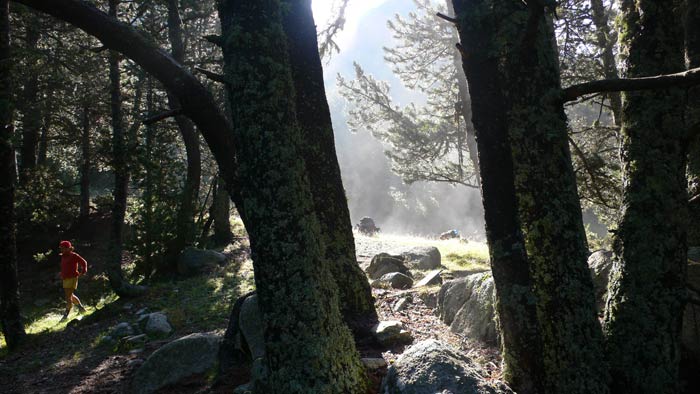 Amanecer en el valle de la Llosa 