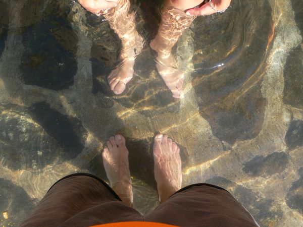 Nos vamos a recuperar de las ampollas a Ax Les Thermes y funciona!- 