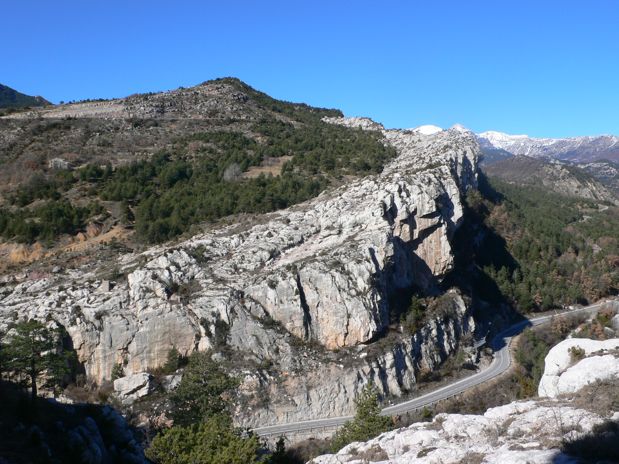 Pasado el barranco de la Jou 