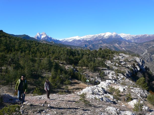 Seguimos caminando junto a los Riscos 