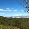 Vistas hacia Sant Llorenç del Munt / Ruta en Bici La carretera de les Aigües desde Torre Baró a Sant Pere Màrtir 