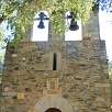 Entrada de la Ermita de Sant Medir / Ruta a pie De Barcelona a Sant Cugat por el camino de Santiago 