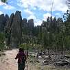 De regreso a Cathedral Spires / Ruta a pie Black Hills | Harney Peak | Cathedral Spires 