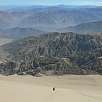 Cuatro tramos de bajada el último es el más largo / Ruta a pie Cerro Blanco 