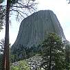 Finalizando la vuelta interior / Ruta a pie Devils Tower 