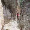 En el tramo más angostos de les Gúbies / Ruta a pie Les Gúbies del Parrisal 