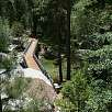 Pasarela que cruzaremos al regreso para buscar la otra orilla del río / Ruta a pie Kings Canyon National Park | Mist Falls 