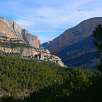 El congost de Mont-rebei desde Montfalcó / Ruta a pie Camino natural de Montfalcó al congost de Mont-rebei 