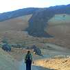 Lengua de lava de una de las erupciones más recientes / Ruta a pie El Teide 