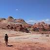 De regreso hacia Twin Buttes / Ruta a pie Coyote Buttes | The Wave 