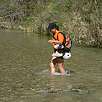 Otra vez cruzando el río / Ruta a pie El río Vero hasta el Abrigo Gallinero 