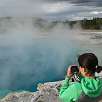 Piscina termal Sapphire en la zona de Biscuit Basin / Ruta a pie Yellowstone | Old Faithful 