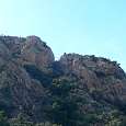 Vista general al inicio de la vía ferrata -El Llom y la Torre- 