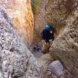 Otra vista de la salida de la vía ferrata 
