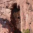 Tumba antropomórfica junto a la ermita 