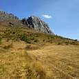 Vista de la peña del Castillo o de la Tortuga donde se encuentra la vía ferrata 