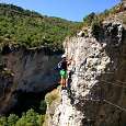 Ladeo y puente tibetano 