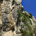 Entrada de la vía ferrata 