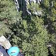 Subiendo por la aguja de la Garriga 