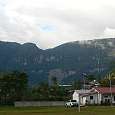 Gocta en época seca vista desde Cocachimba 