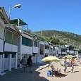 Por fin disfrutando de la playa de la población del Garraf 