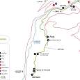 Croquis de la ruta 