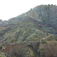 Vistas al puente medieval 