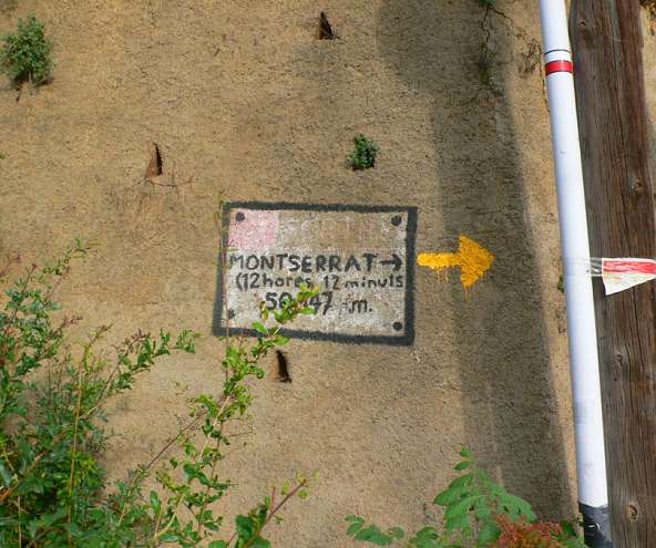 De Barcelona a Sant Cugat por el camino de Santiago