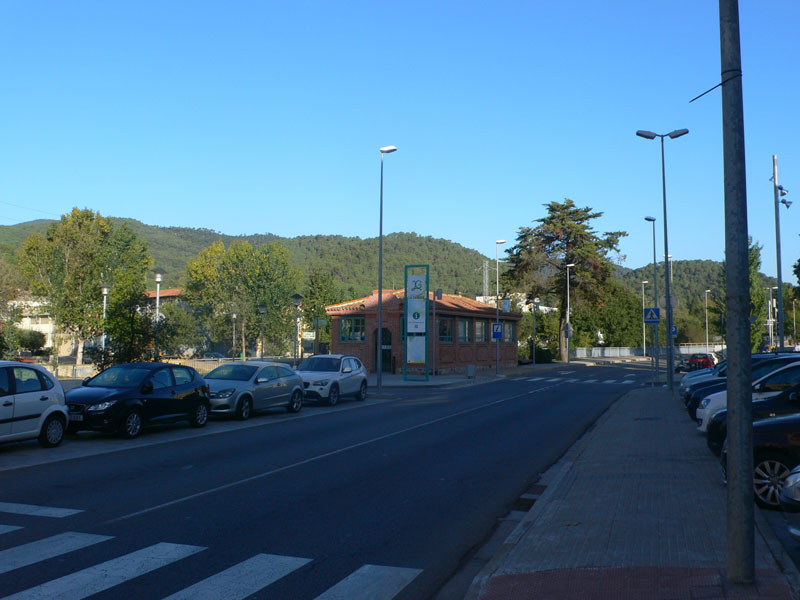 Caseta de Información junto al Congost -inicio del carril bici- 