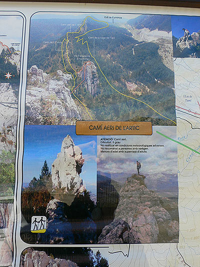 Croquis oficial del Camí aeri de l`Àrtic 