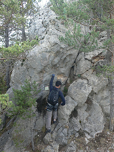 Subiendo el Grauet 