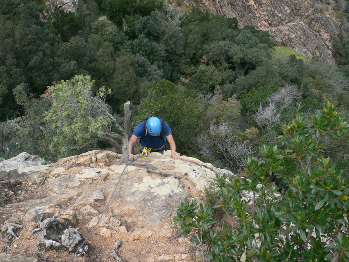 Subiendo a l`Agulla Central 