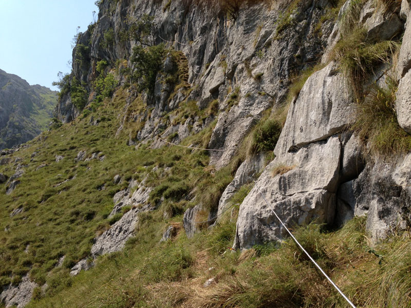 No acercamos a la segunda pared 