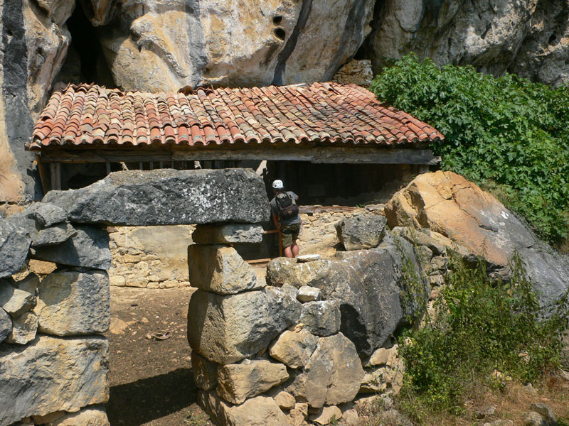 Entramos a la ermita de San Juan 