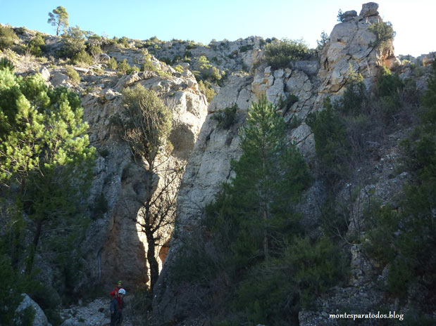 Entrada superior del Tranco (© Montañismo para todos) 