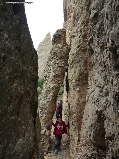 Pasillo del gorgo (© Montañismo para todos) 