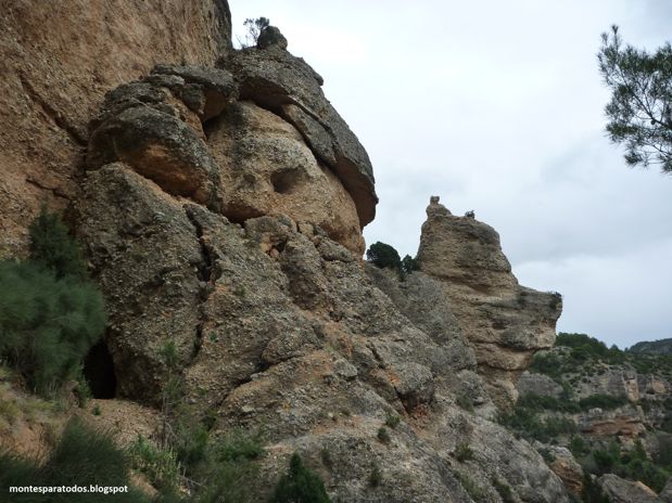 Salida del gorgo (© Montañismo para todos) 