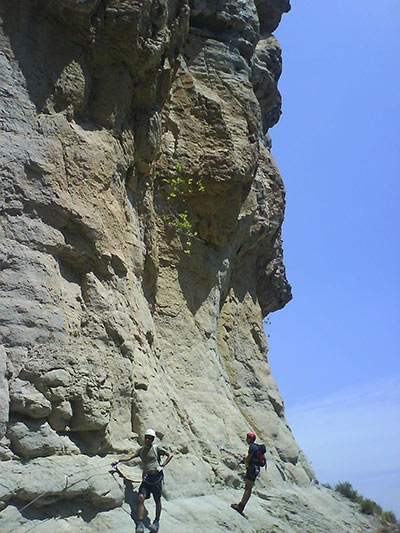 Croquis de la ruta 