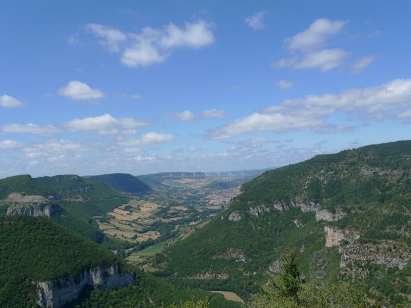 Vistas desde el límite de la ferrata (© Carlos Cordero) 