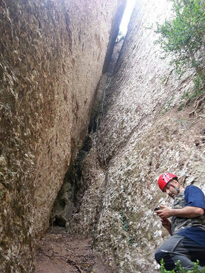 Inicio ferrata (© Juan & Yolanda) 