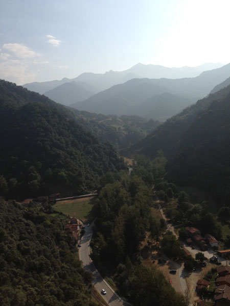 Vistas hacia el Sur-Oeste 