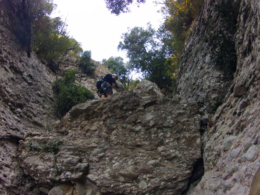 Resalte en el camí del Llorer 