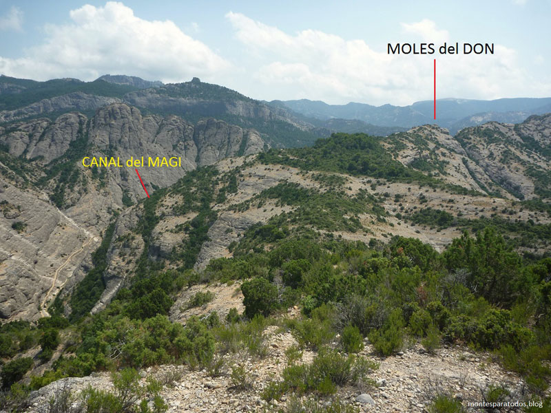 Paisaje desde La Mola del Duc 